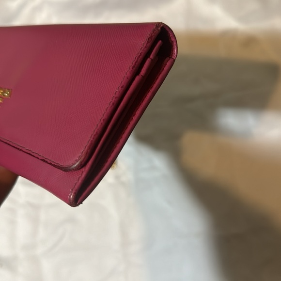 Prada Peonia Saffiano leather wallet - Picture 3 of 16